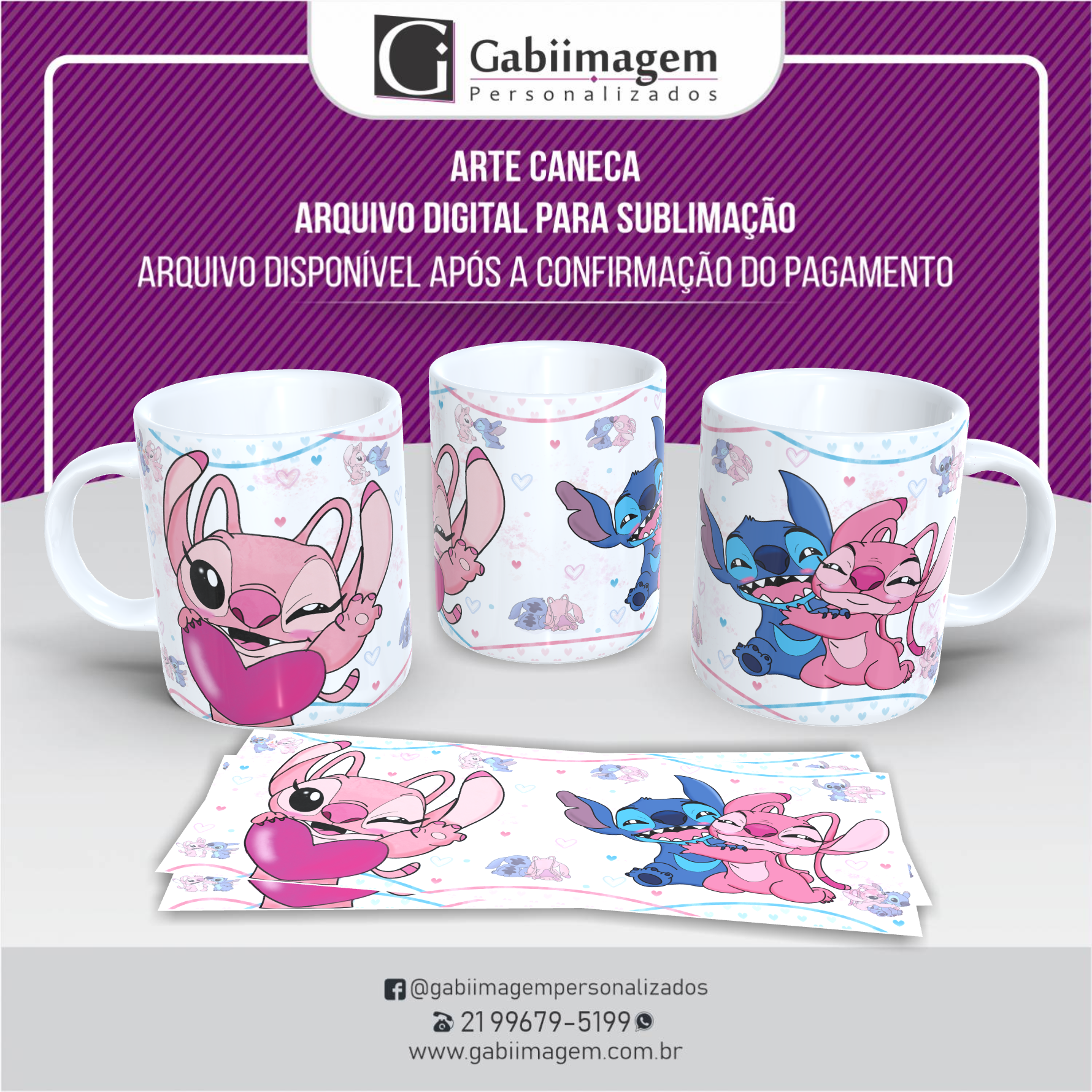Stitch e Angel MOD16
