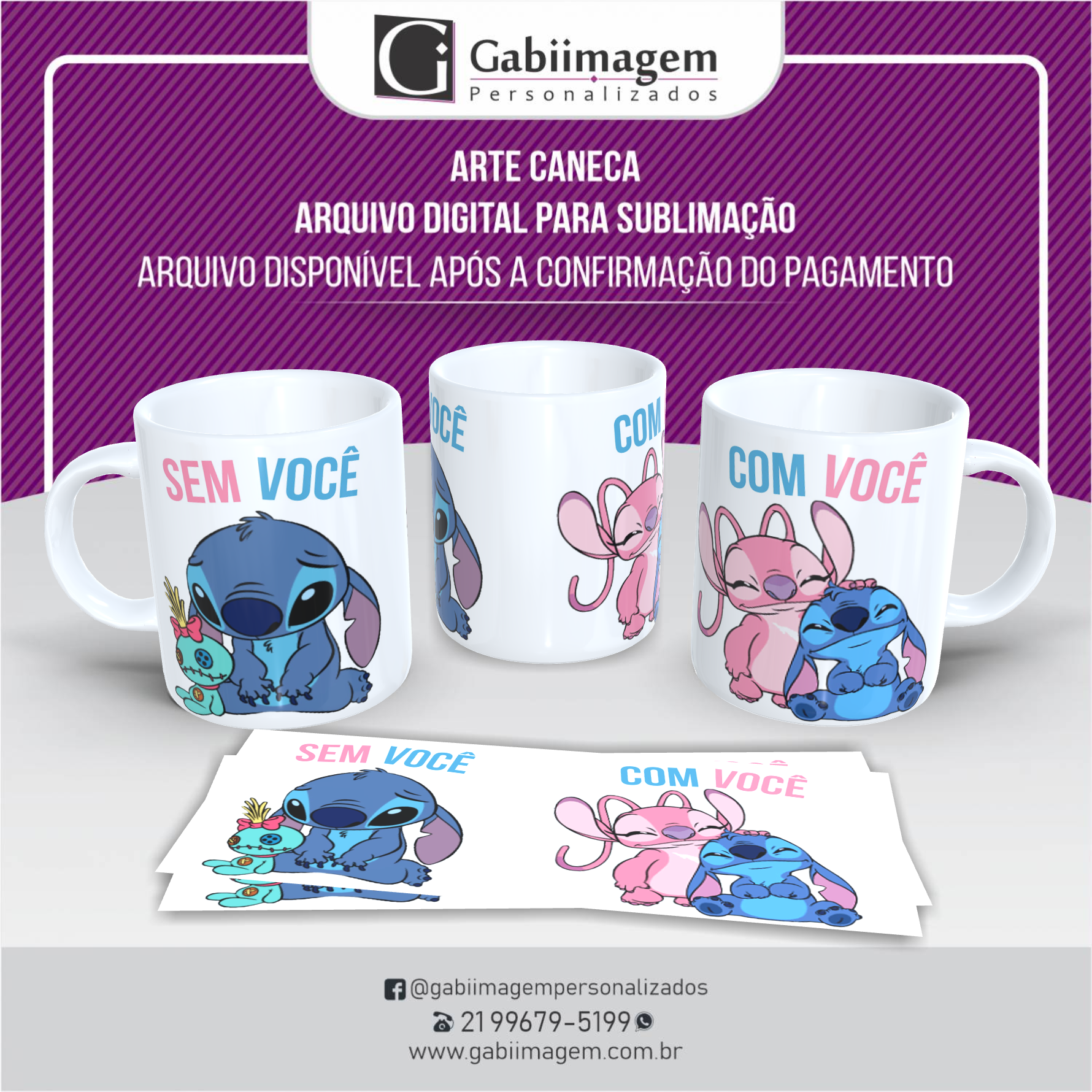 Stitch e Angel MOD30