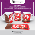 arte caneca kitkat