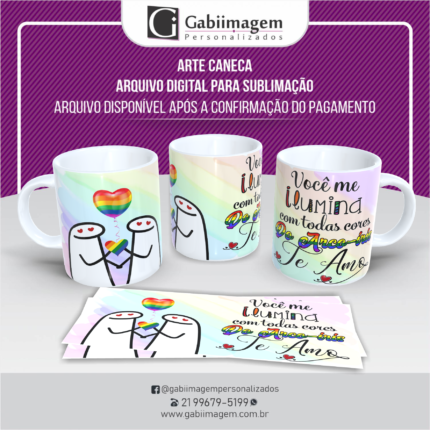 Arte caneca Flork