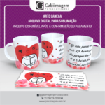 arte caneca Flork
