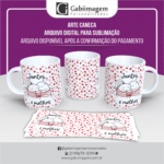 Arte Caneca Flork para Sublimação - Meu Lugar Favorito é ao Seu Lado!