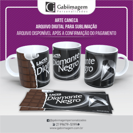 arte chocolate diamante negro