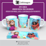 Arte caneca Frozen