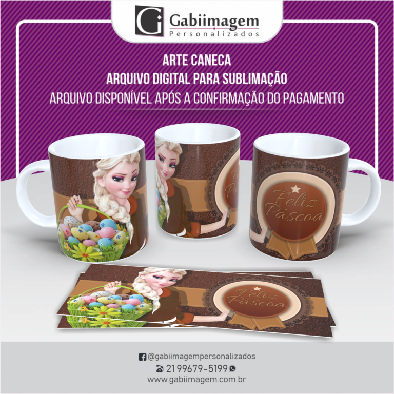 arte caneca frozen