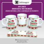 Arte Caneca Flork Natal para Sublimação - Antes Esta Caneca do que um Par de Meias