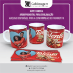 arte caneca talento