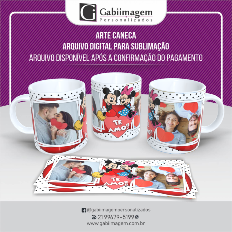 MICKEY E MINNIE COM FOTO 08 2