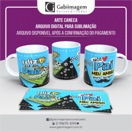 Caneca Pai Show de Bola!