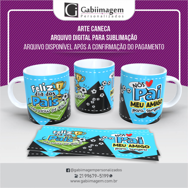 Caneca Pai Show de Bola!