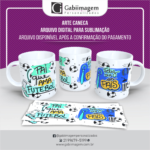 caneca Pai que ama futebol