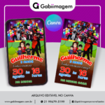 convite animado Boi da Cara Preta