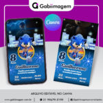 convite animado Sonic
