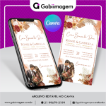 convite digital de casamento com a benção de Deus