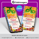 convite digital Dragon Ball Z