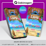 Convite Digital Stitch