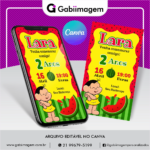 convite digital Magali