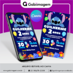 Convite Digital Stitch