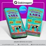 Convite Digital 3 Palavrinhas