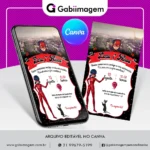 Convite Animado Ladybug