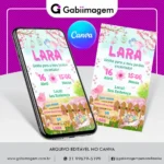 Convite Digital Jardim Encantado