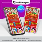 Convite Digital Turma da Mônica