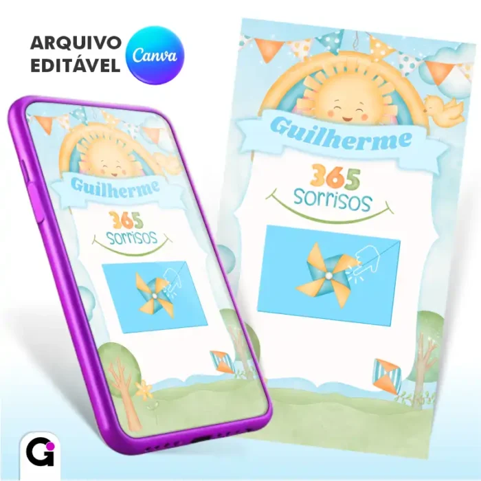convite interativo 365 sorrisos