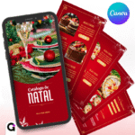 catálogo de natal para confeitaria