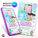 convite digital monstros s.a.