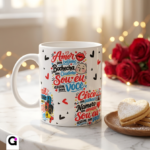 arte para caneca sou eu assim sem voce editavel canva dia dos namorados