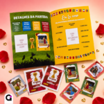 album oficial do nosso amor te amar editavel canva dia dos namorados