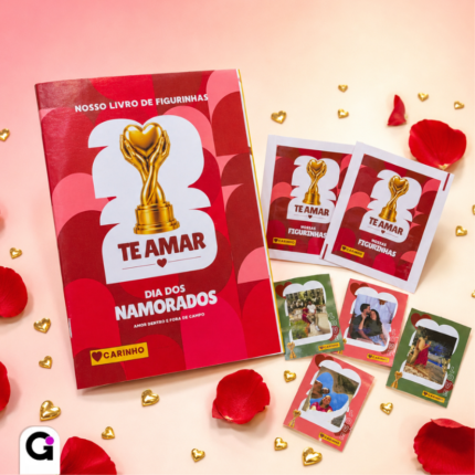 album oficial do nosso amor te amar editavel canva dia dos namorados