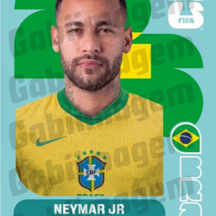 figurinha neymar copa 2026 para imprimir pdf edição especial hd