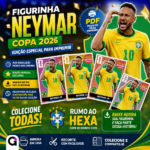 figurinha neymar copa 2026 para imprimir pdf edição especial hd