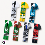 Card Porta Caneta Camisa 10 com design de futebol para o Dia dos Pais em arquivos de corte digital.