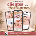 Pack Feed Esteticista - 42 Templates Canva Exclusivos - Imagem 2