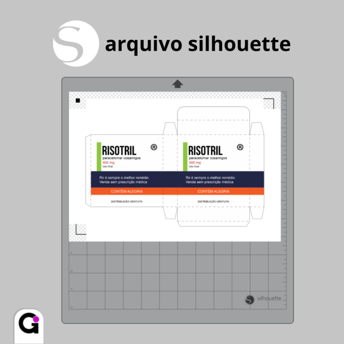 Arquivo de Corte Caixa Risotril - Humor e Criatividade Digital - Imagem 3