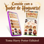 Convite Harry Potter Interativo - Edite no Canva e Surpreenda! - Imagem 2